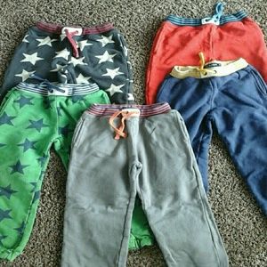 Boys sweatpant lot with drawstring waist